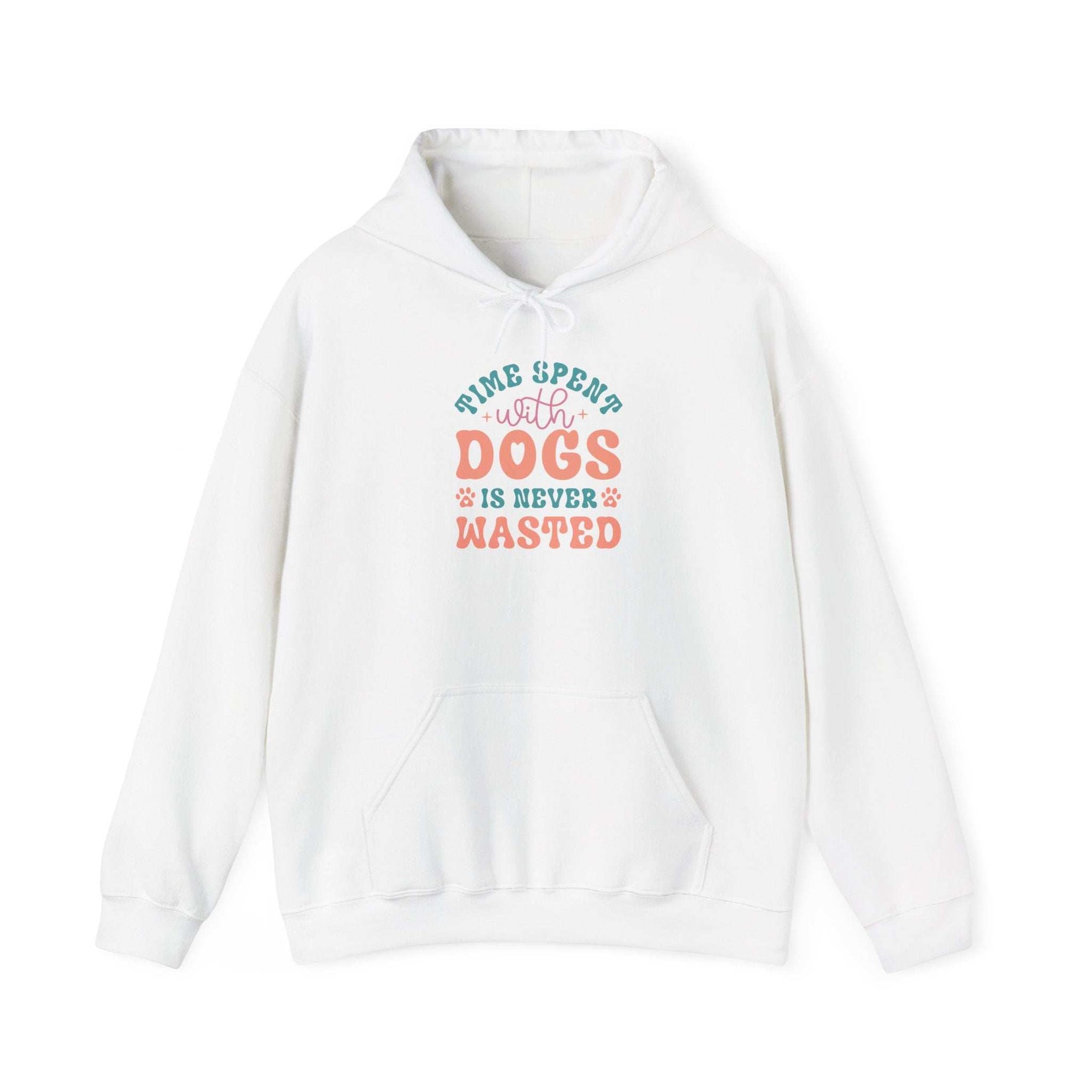 Time Spent with Dogs Hoodie - Perfect for Dog Lovers