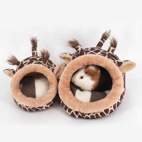 Snuggle Nest Hideaway - Soft Cotton Bed for Small Pets