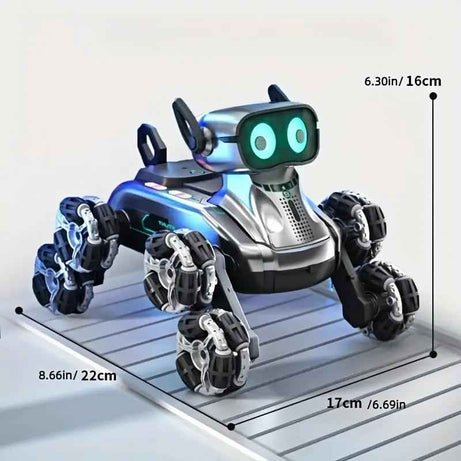 RC Robot Dog Toy - Interactive Stunt Pet for Dogs