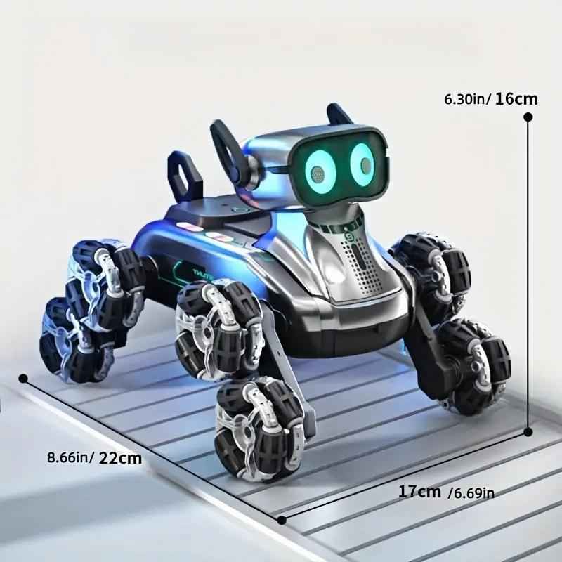 RC Robot Dog Toy - Interactive Stunt Pet for Dogs