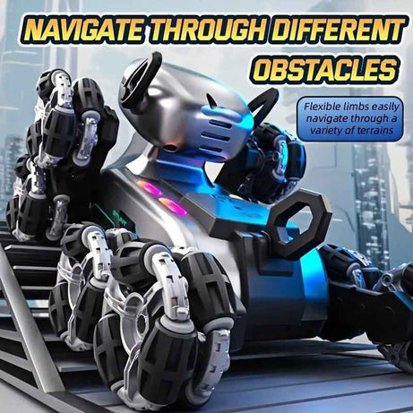 RC Robot Dog Toy - Interactive Stunt Pet for Dogs