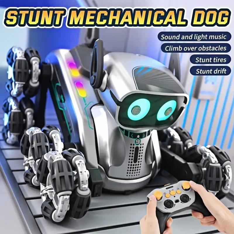 RC Robot Dog Toy - Interactive Stunt Pet for Dogs