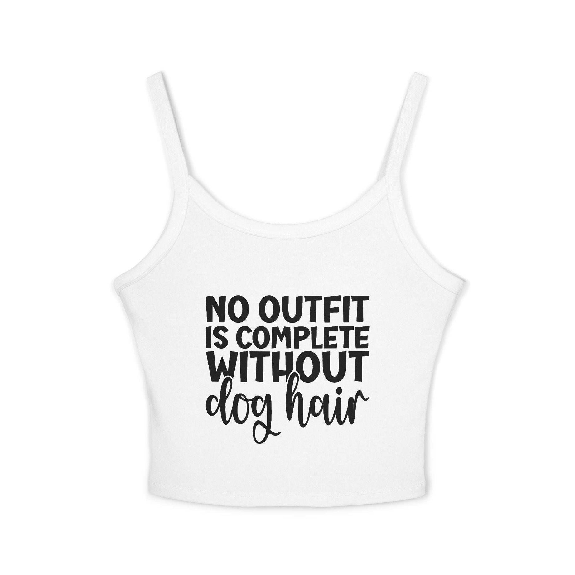 Funny Dog Hair Love Women's Spaghetti Strap Tank Top