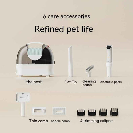 Pet Grooming Vacuum for Shedding Season - 6 Professional Tools