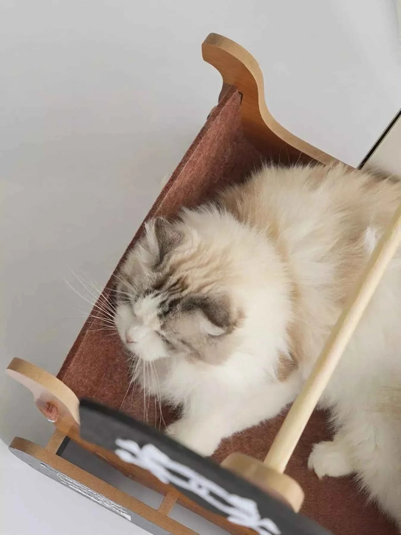 Pirate Ship Style Cat House - Rocking Pet Bed
