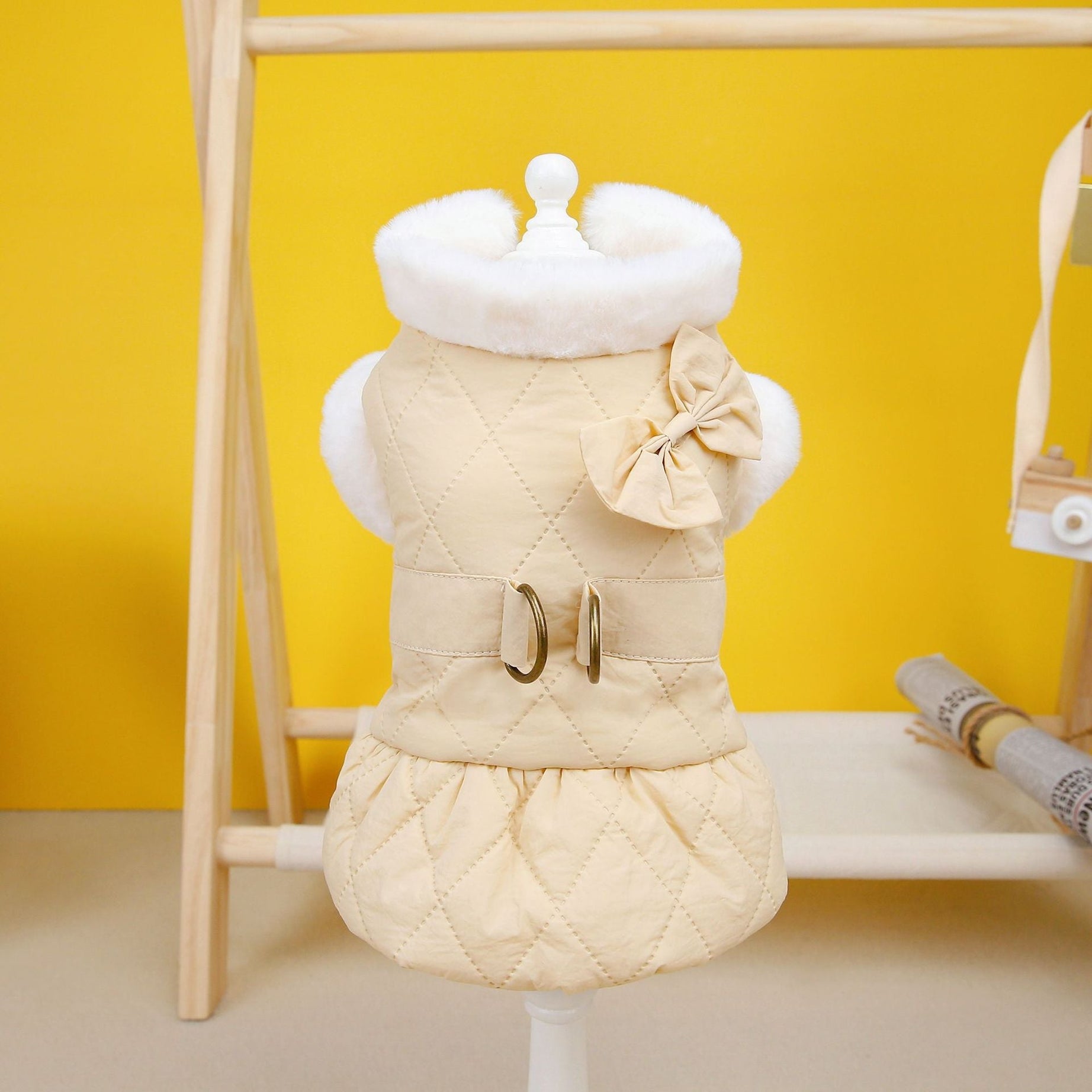Butterfly Dreams Dress - Small Dog Cotton-Padded Outfit
