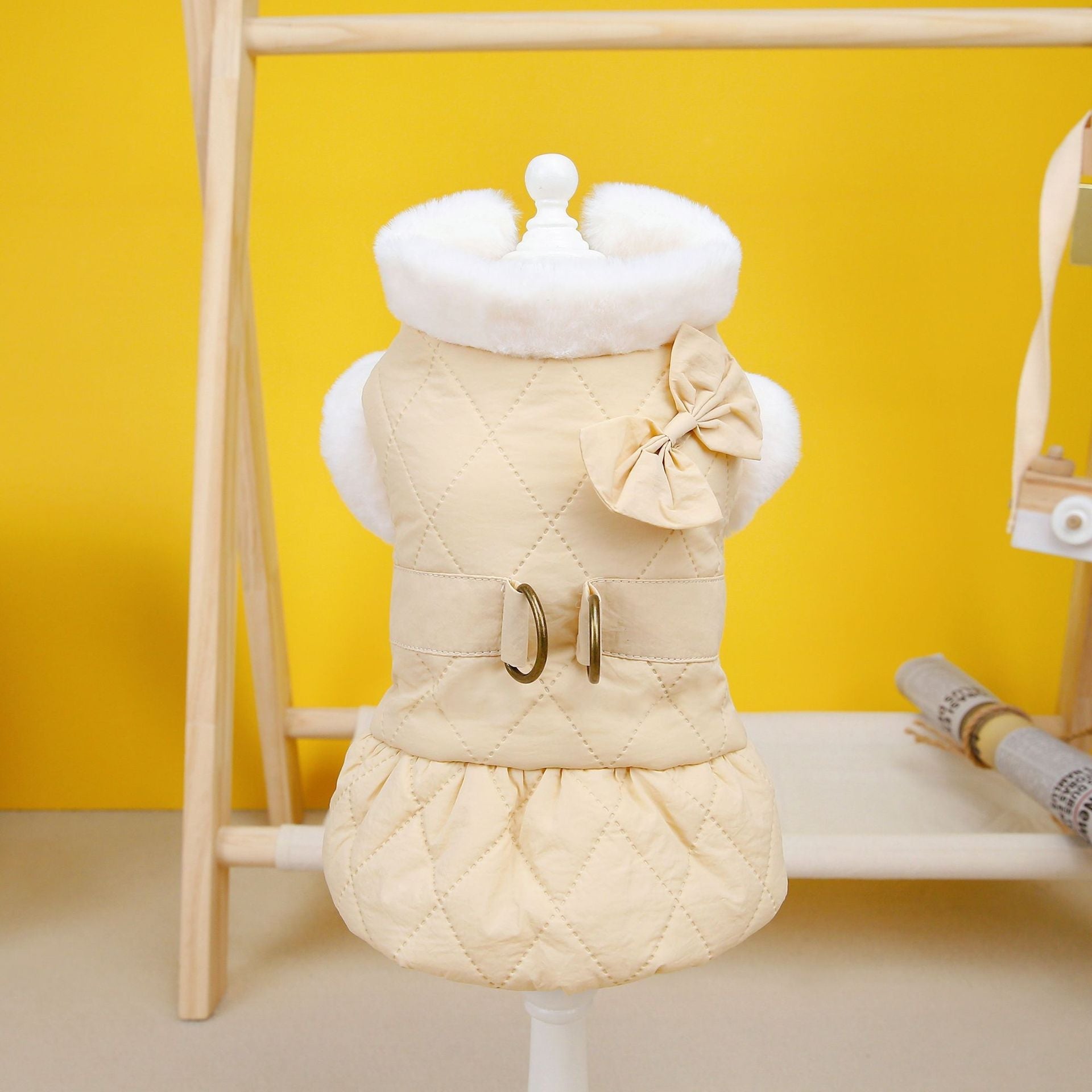 Butterfly Dreams Dress - Small Dog Cotton-Padded Outfit
