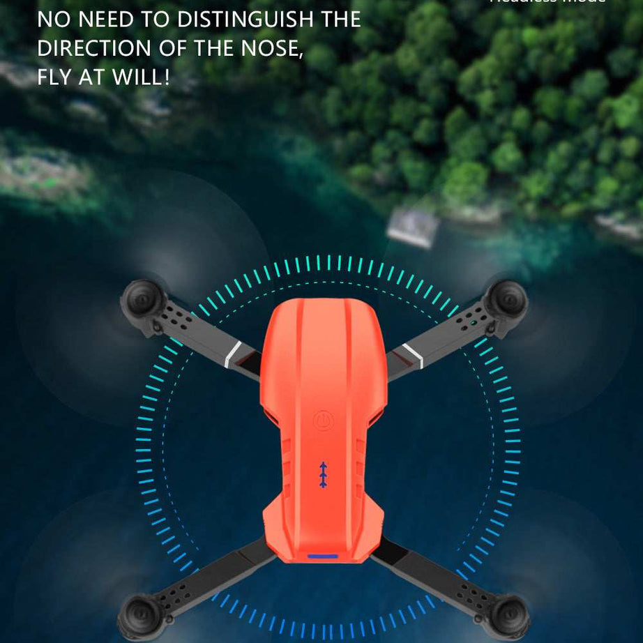 E99 Smart Pet Photography Drone - Foldable RC Camera with Real-Time Video