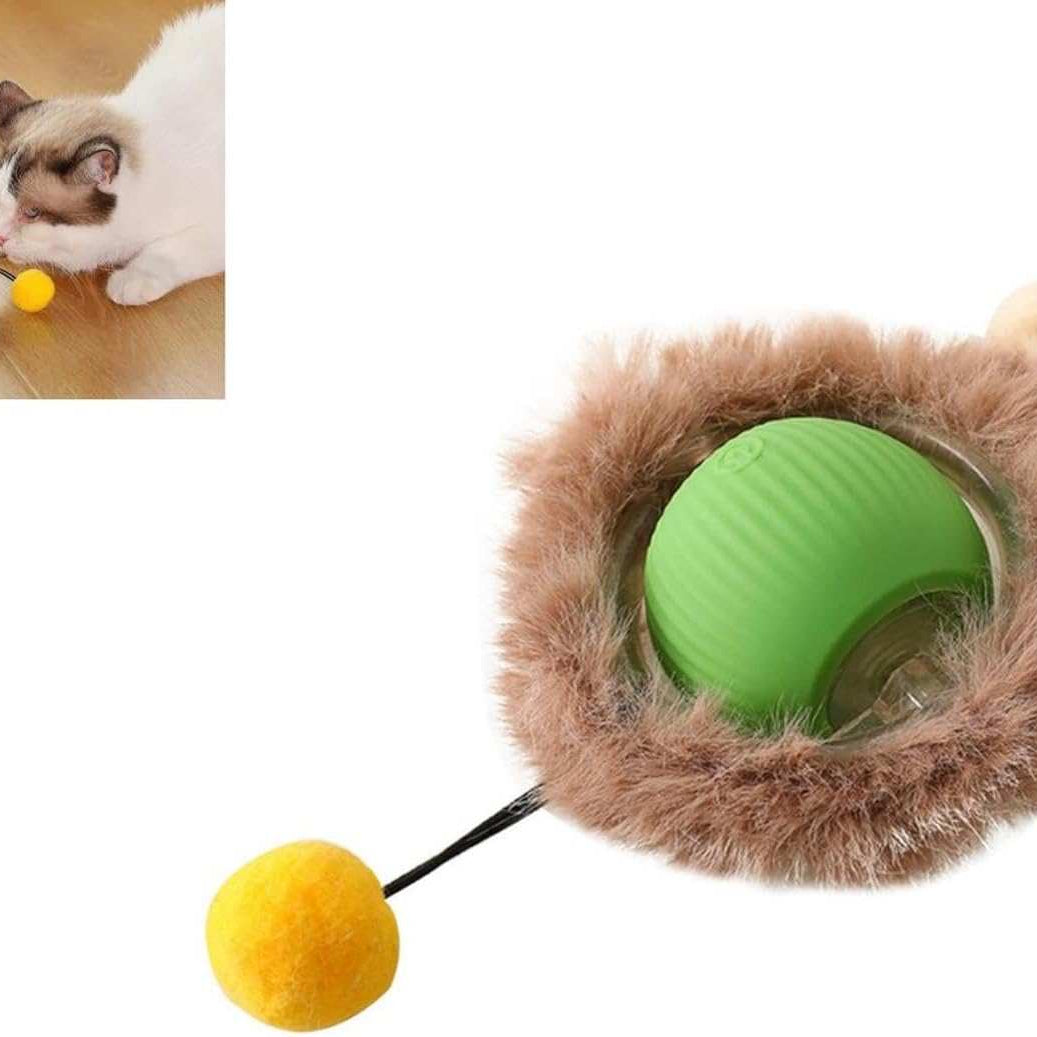 Smart Interactive Rolling Ball - Automatic Pet Toy for Cats & Dogs