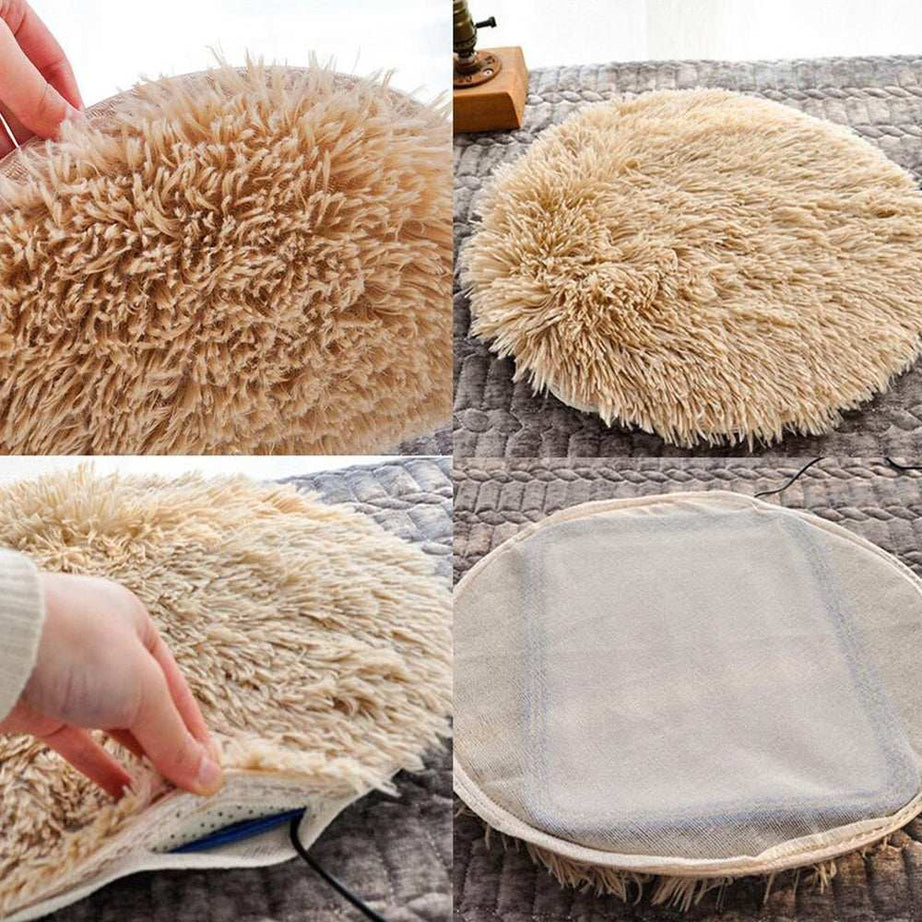 USB Heated Pet Bed - Energy-Saving Warming Mat for Pets