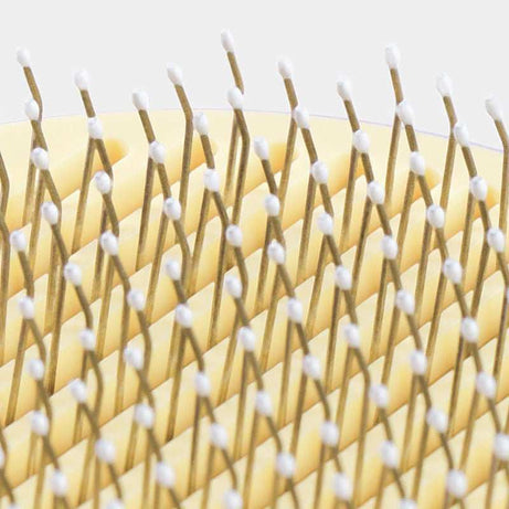 Professional De-Shedding Brush - Massage Grooming Tool with Self-Cleaning Button