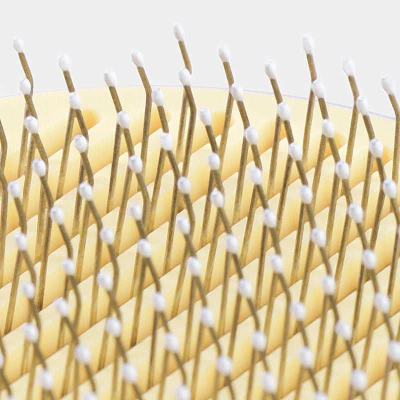 Professional De-Shedding Brush - Massage Grooming Tool with Self-Cleaning Button
