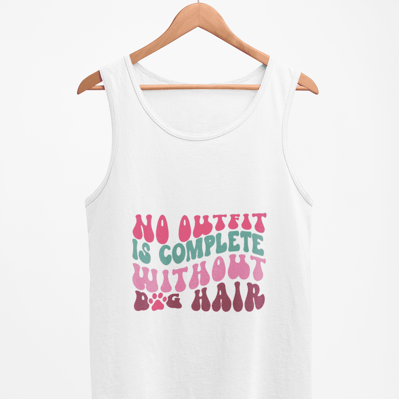 Playful Unisex Heavy Cotton Tank Top - Perfect for Casual Days