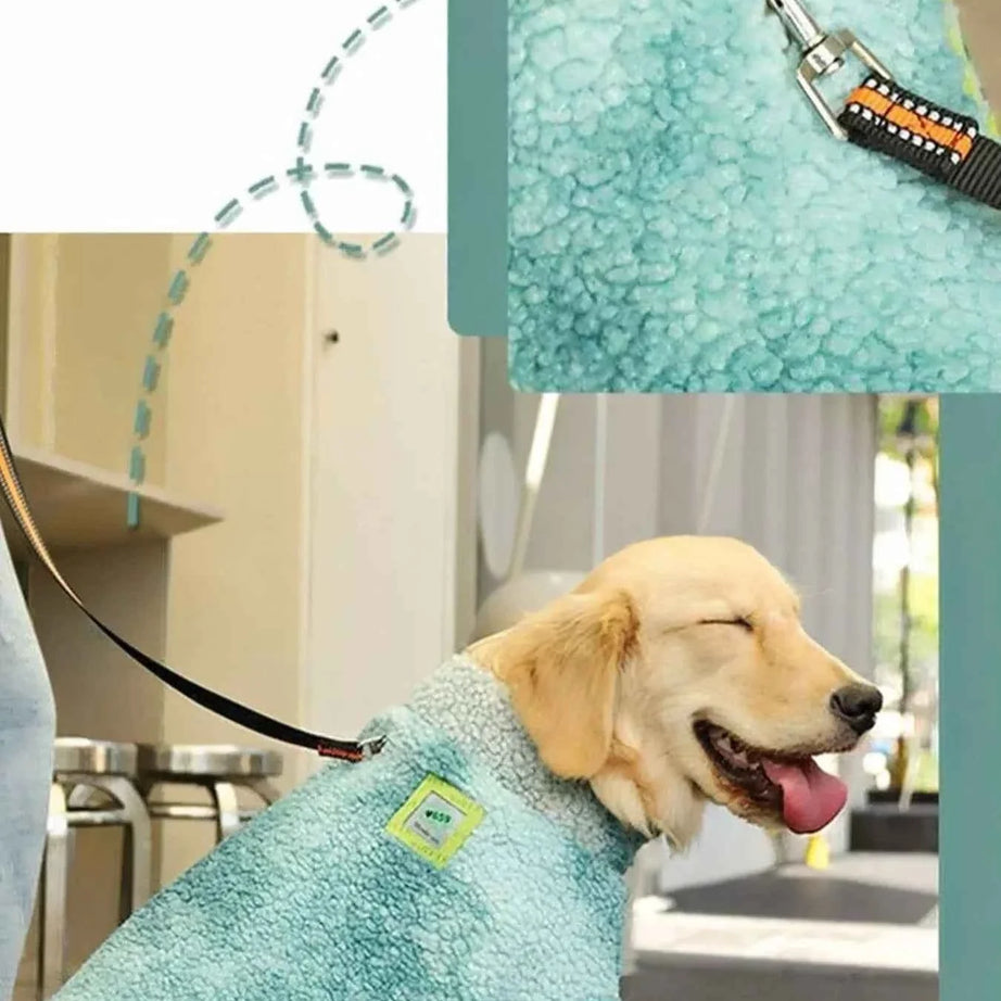 Warm Fleece Pet Sweater - Large Breed Outerwear