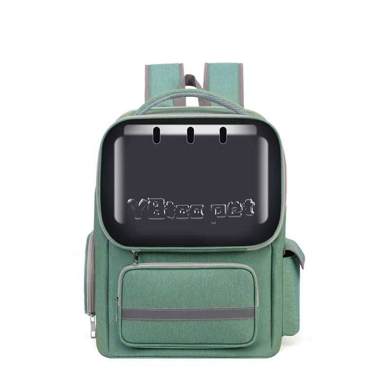 Breathable PVC Oxford Outdoor Portable Pet Bag Carrier