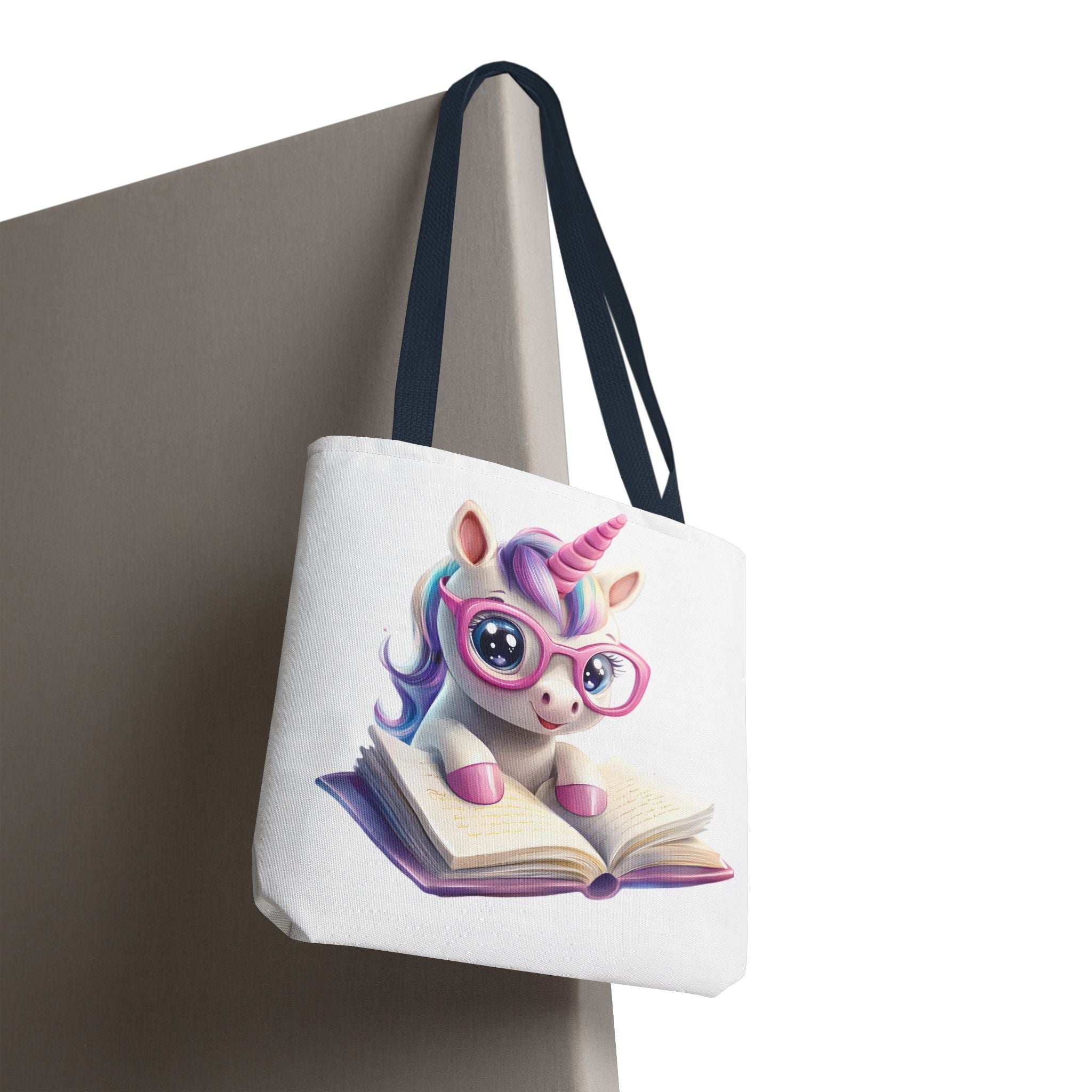 Cute Unicorn Reading Tote Bag - Perfect for Book Lovers
