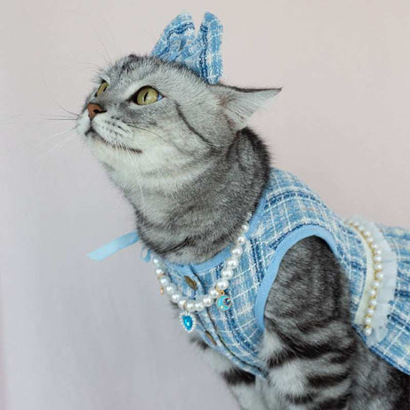 Pet Skirt Cat Fashion Cute Dress