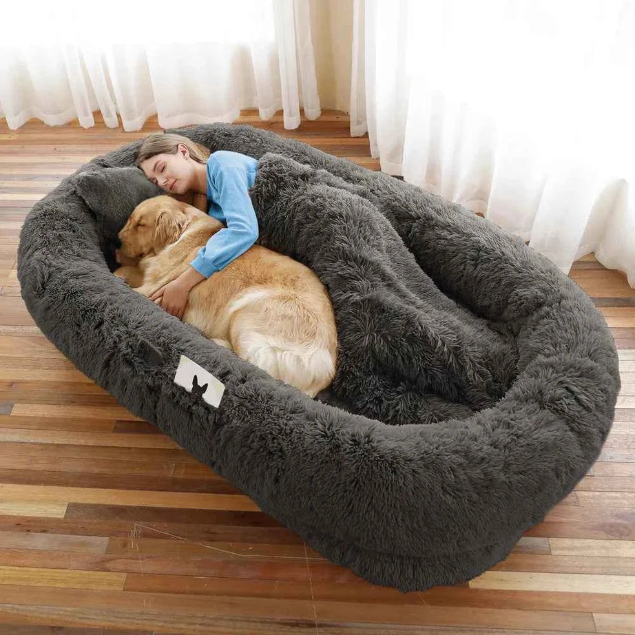 Human Dog Bed - Large Size Fits You And Pets