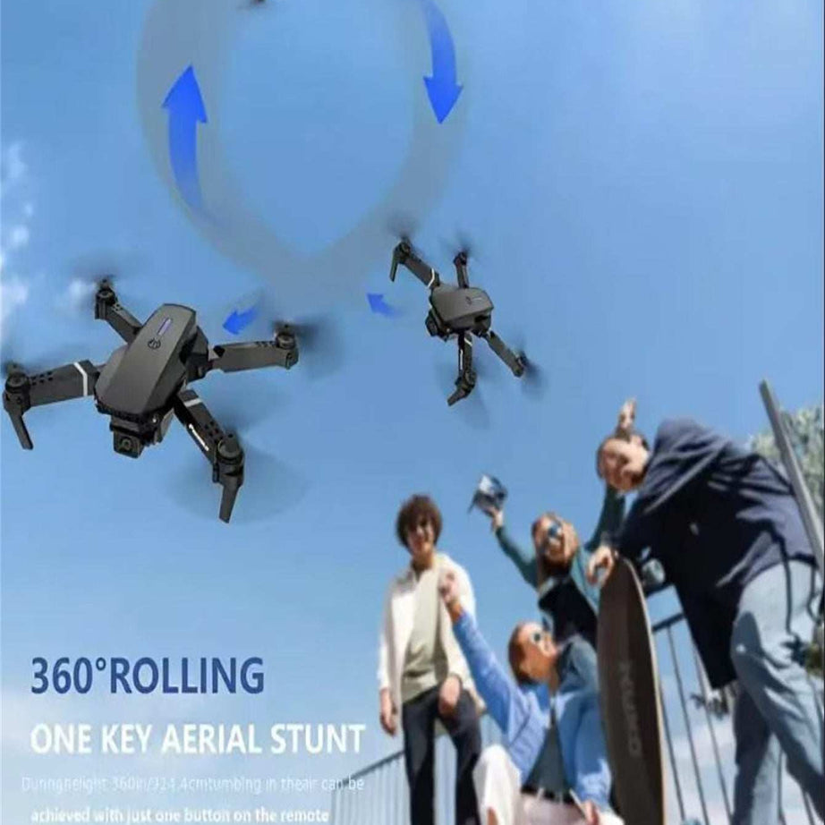 E88 Smart Pet Photography Drone - Foldable RC Camera Drone