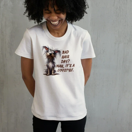 Comfort Colors T-Shirt - Bad Hair Day Lifestyle