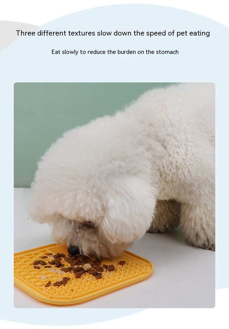 Anti-choke Slow Feeding Bowl Dog Licking Pad Pet Supplies