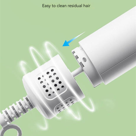 Pet Grooming Hair Dryer with Comb - Silent 2-in-1 Blow & Style