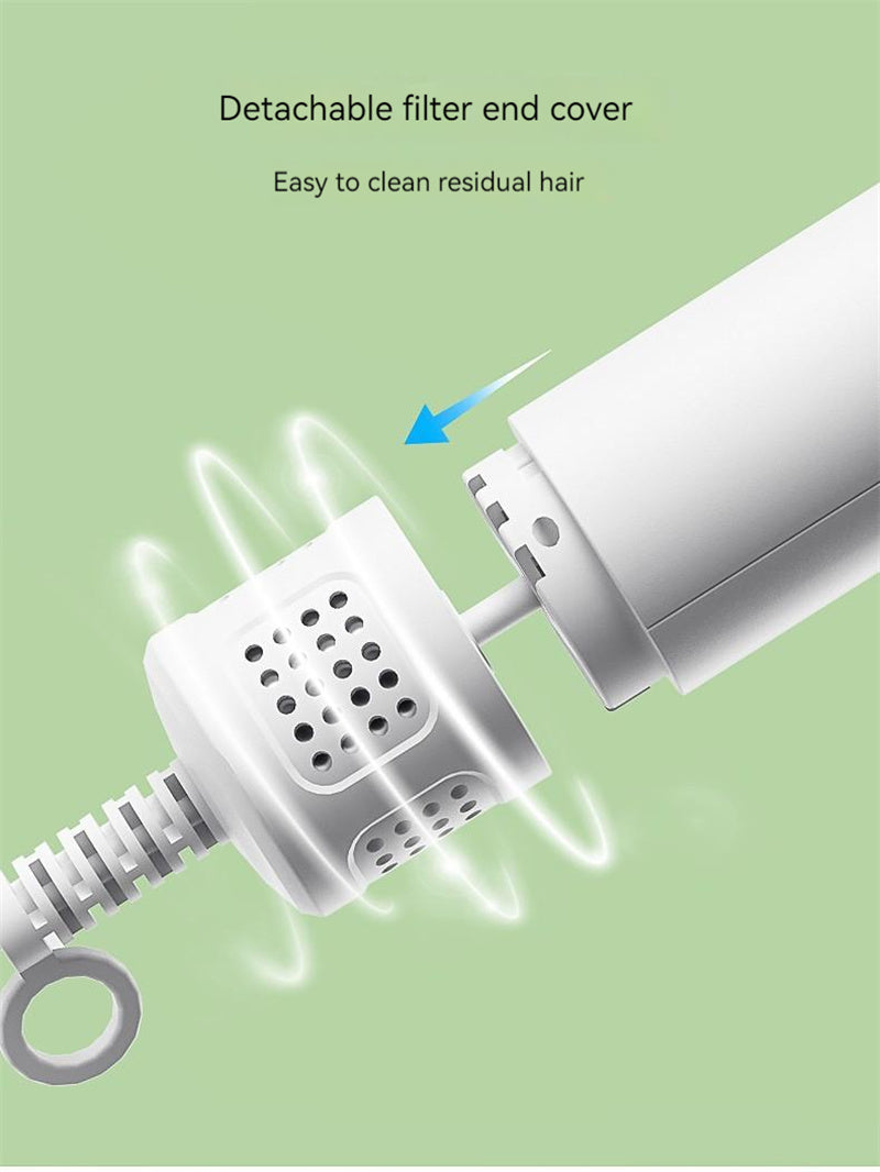 Pet Grooming Hair Dryer with Comb - Silent 2-in-1 Blow & Style