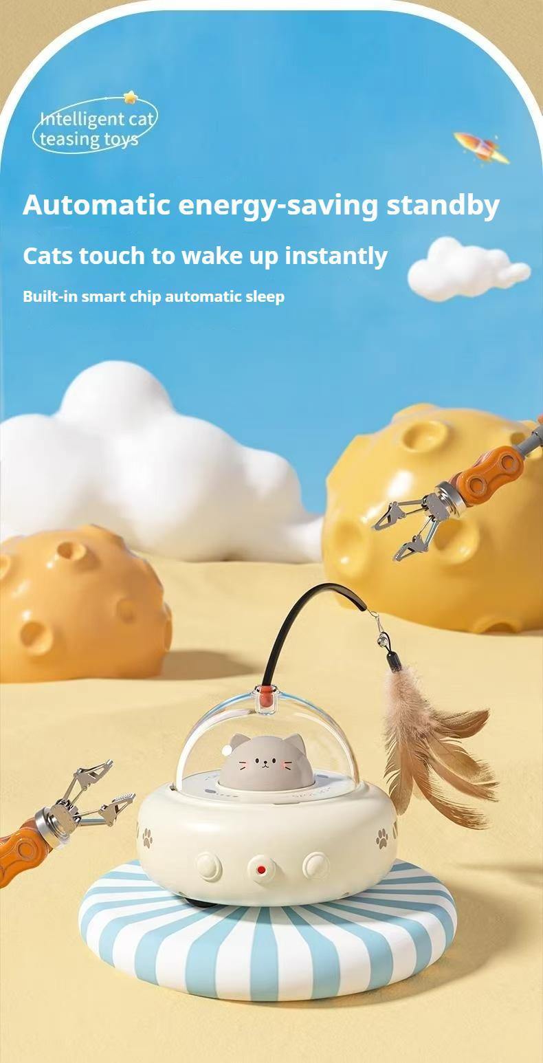 Laser Chase Car - Smart Electric Cat Toy with Auto Pointer