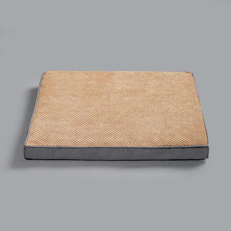 Memory Foam Pet Bed Mat with Removable Cover for Cleaning - Small to X-Large