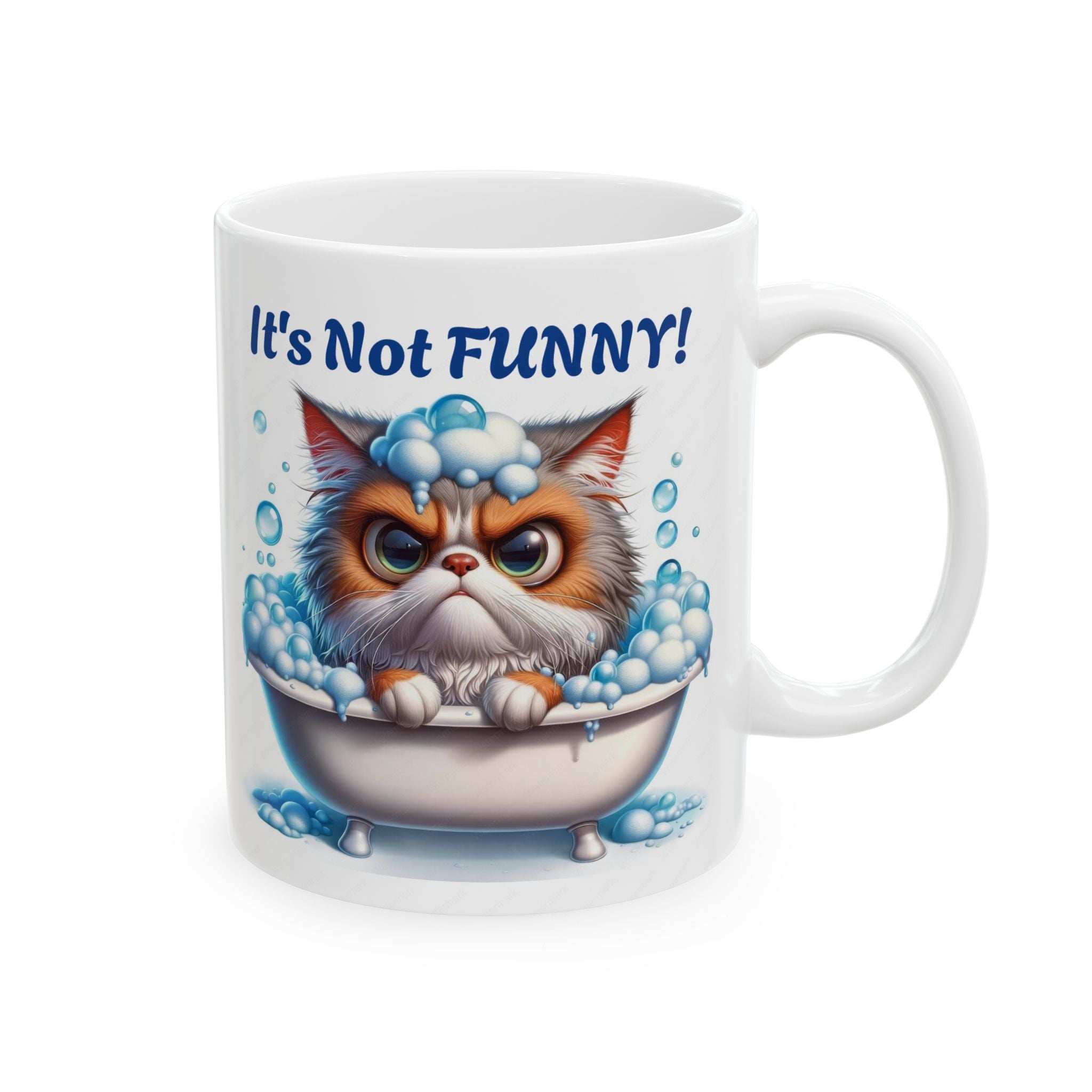 Funny Cat Ceramic Mug - Perfect Gift for Cat Lovers