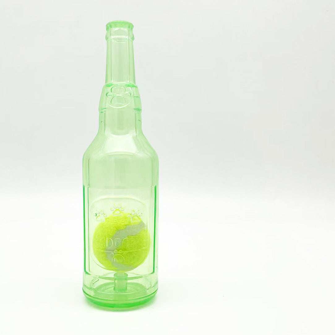 Water Bottle Squeaky Indestructible Dog Toys For Aggressive Chewers