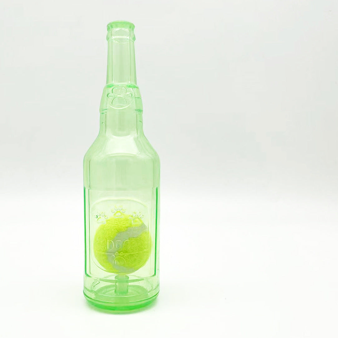 Dog Toy - Water Bottle Squeaky Chew