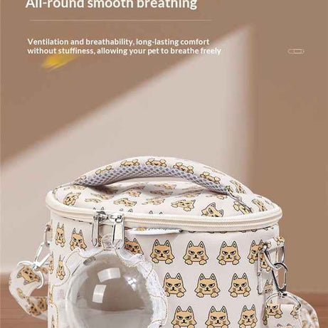 Small Pet Carrier Bag Ventilated - Guinea Pig Hamster Travel