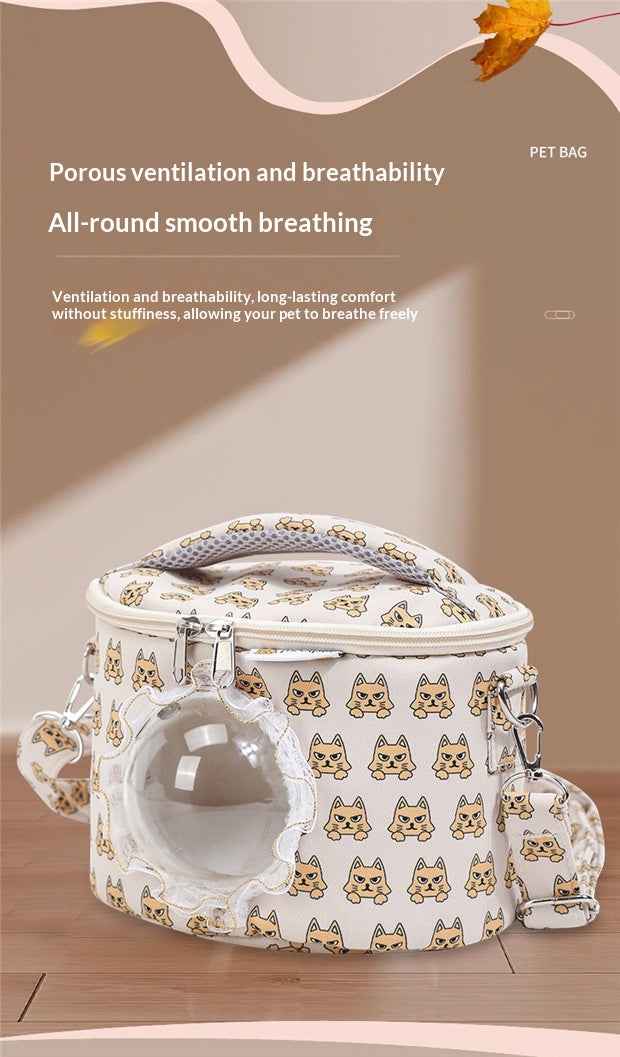 Small Pet Carrier Bag Ventilated - Guinea Pig Hamster Travel
