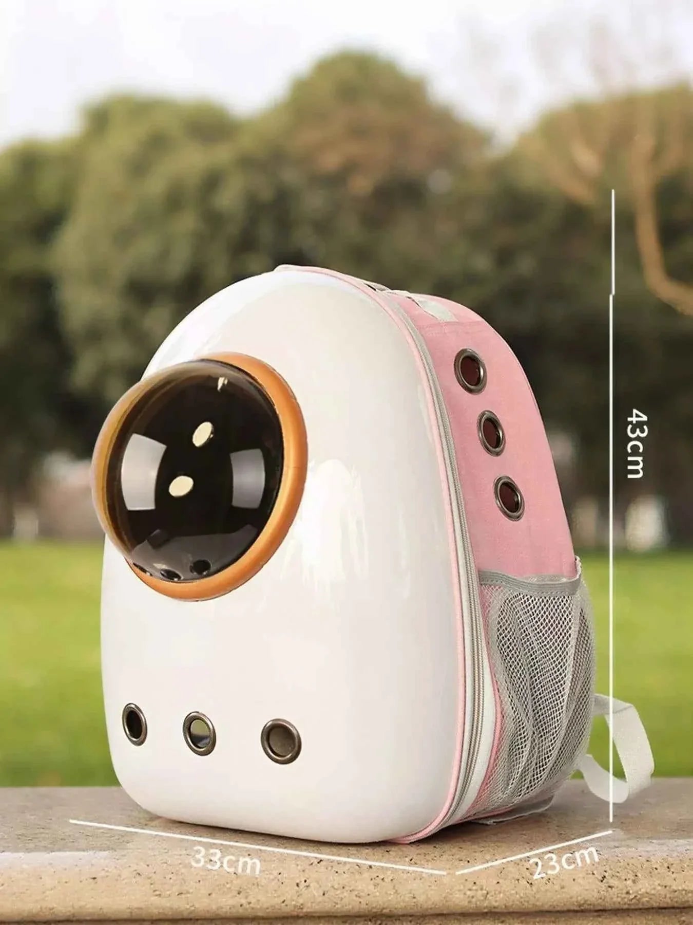 Pet Carrier Backpack - Space Capsule Transparent Bubble