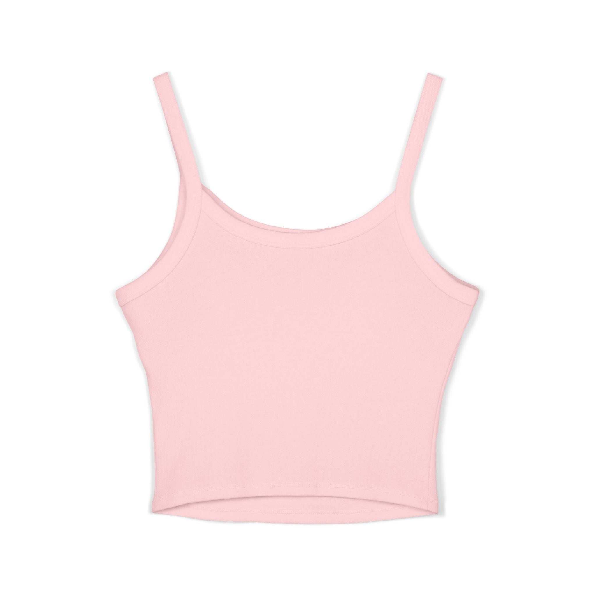 "Less People, More Dogs" Women's Spaghetti Strap Tank Top - Perfect for Dog Lovers