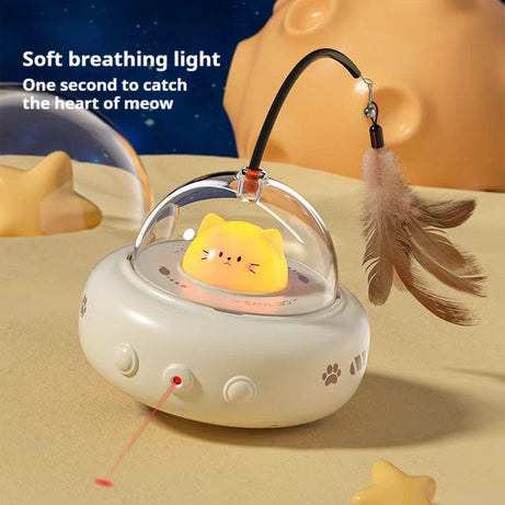 Laser Chase Car - Smart Electric Cat Toy with Auto Pointer