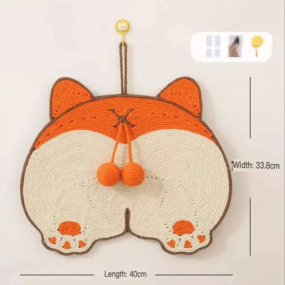 Cat Scratching Post Hanging - Cute Animal Toy Balls