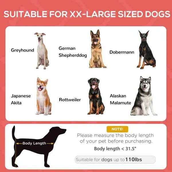 Dog Cooling Cot Elevated Bed - Breathable Mesh Raised Frame