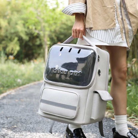 Breathable PVC Oxford Outdoor Portable Pet Bag Carrier