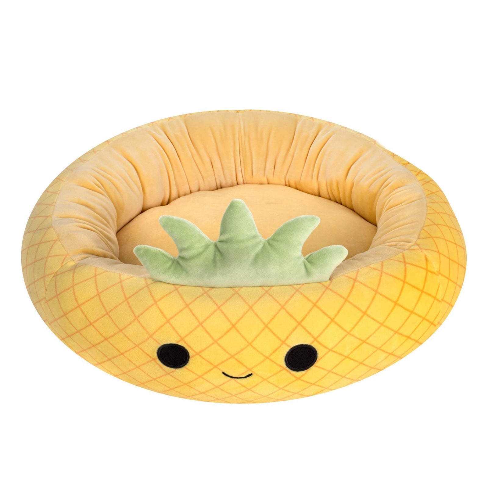 Soft Plush Pet Bed - Fun Animals and Fruits