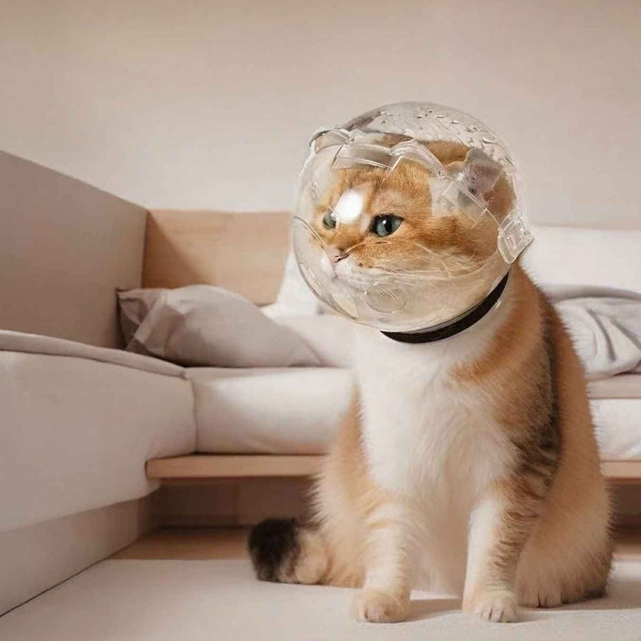 Clear Shield - Anti-Bite Pet Spherical Head Cover