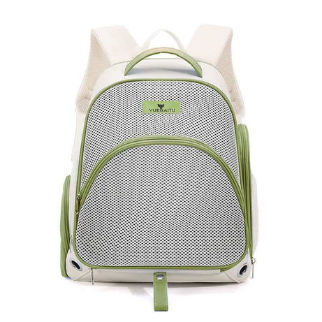 Double Shoulder Backpack Cat Bag Portable Foldable Pet Carrier