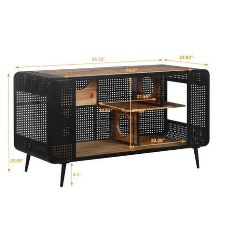 Spacious Cat House - Tempered Glass Design