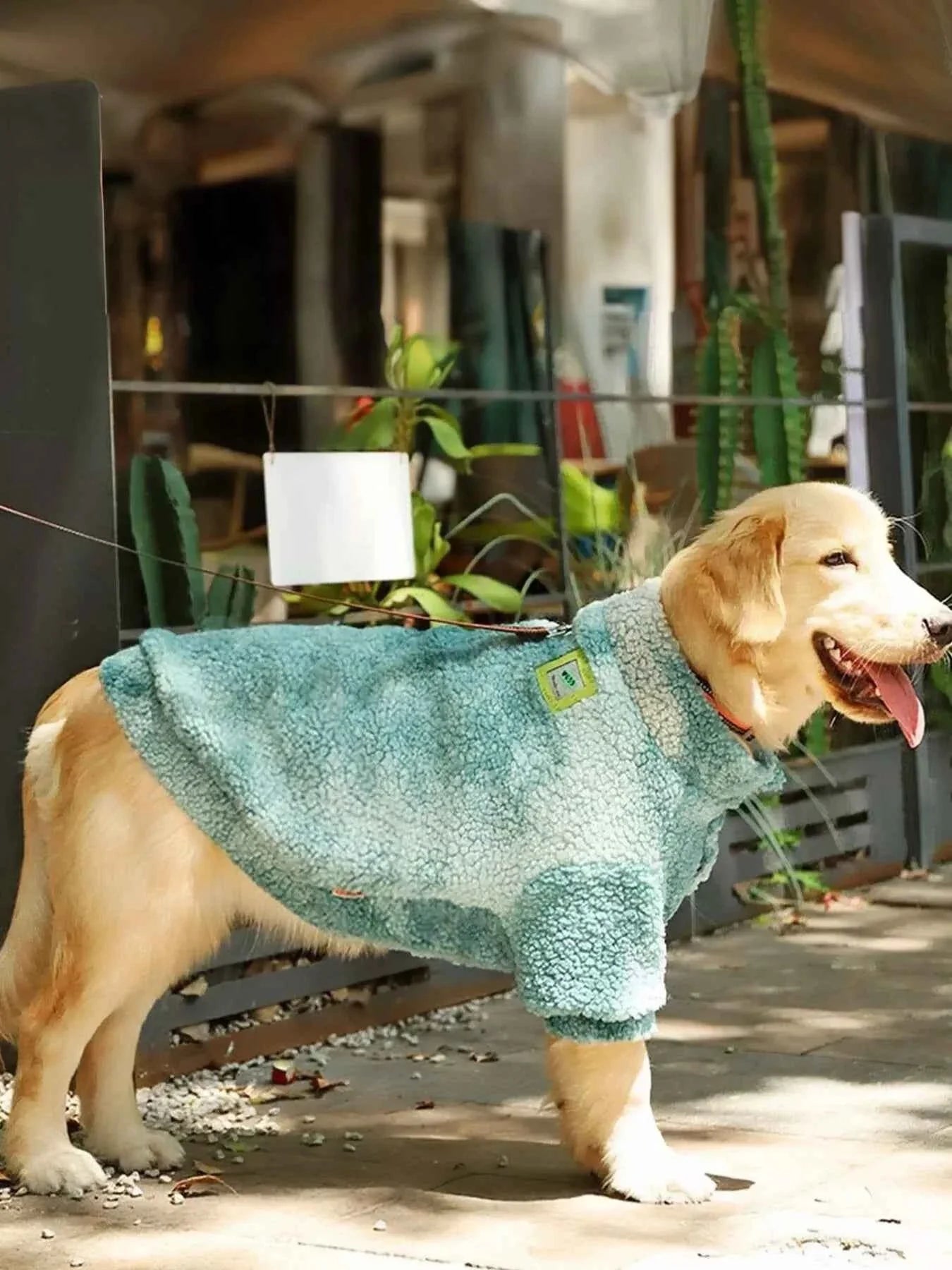 Warm Fleece Pet Sweater - Large Breed Outerwear