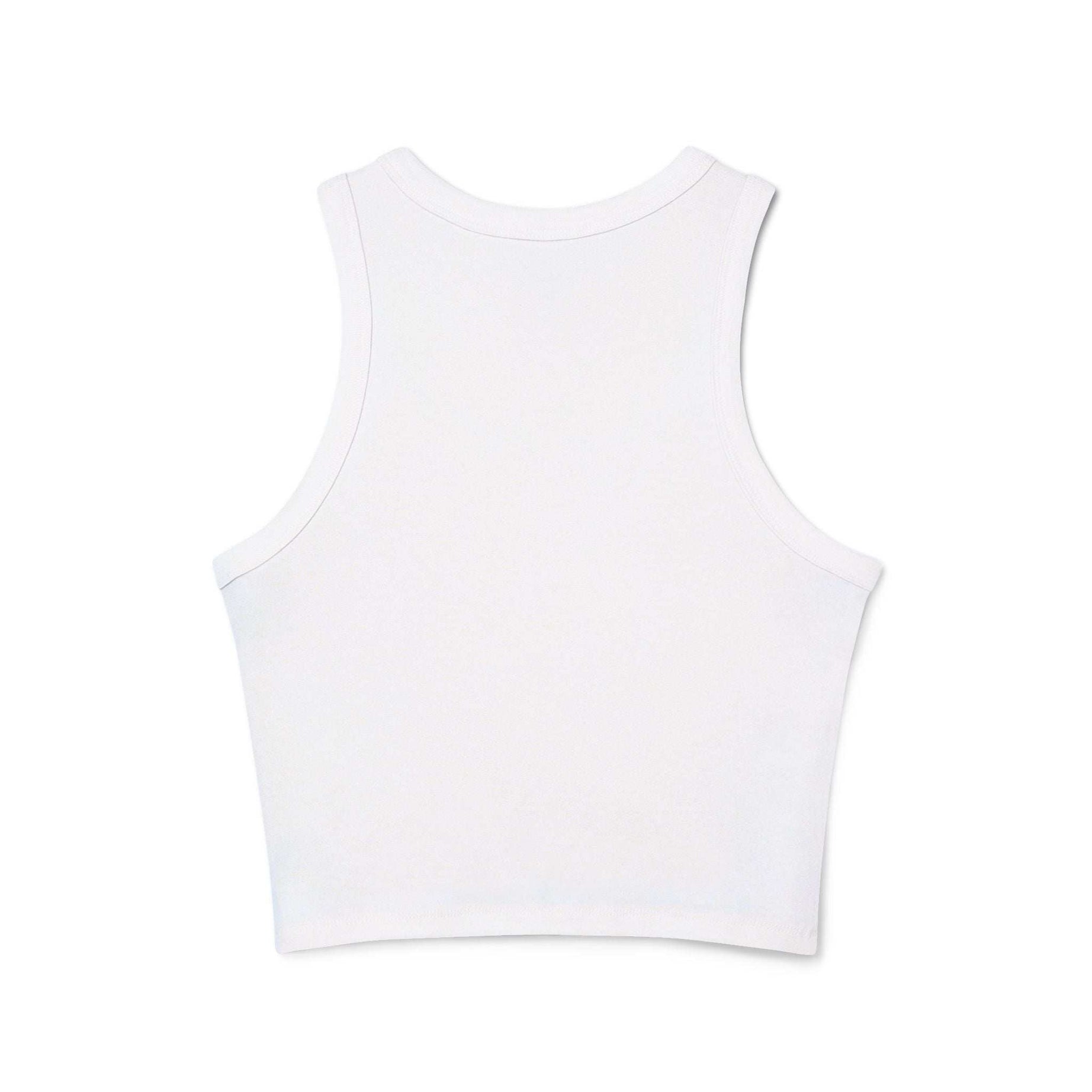 Dog Lover Coffee Micro Rib Racer Tank Top