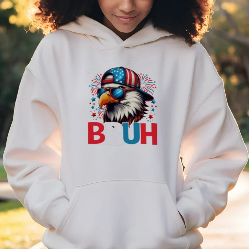 Comfort Colors Hoodie - Cool Eagle 250 Years BRUH