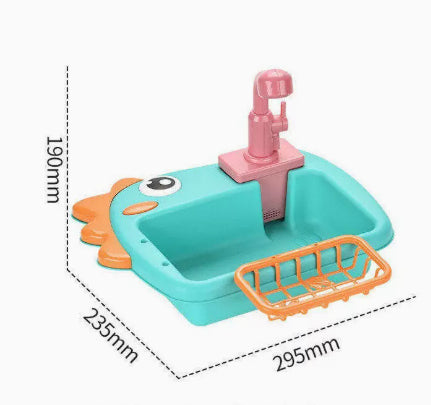 Automatic Pet Bird Dinosaur Bathtub Toy for Parrots & Parakeets