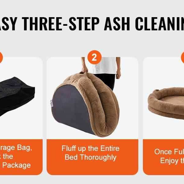 Giant Human Dog Bed - 72" Washable for Adults & Large Dogs