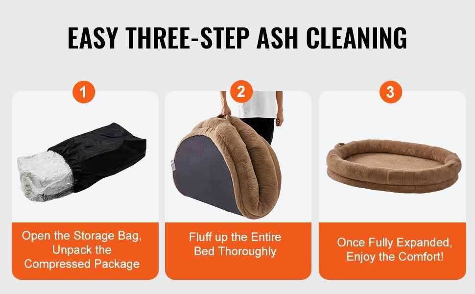 Giant Human Dog Bed - 72" Washable for Adults & Large Dogs